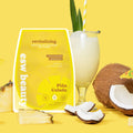 Biocellulose Mocktail Mask – Piña Colada Revitalizing