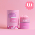 Body Scrub + Body Butter Set – Pink Champagne