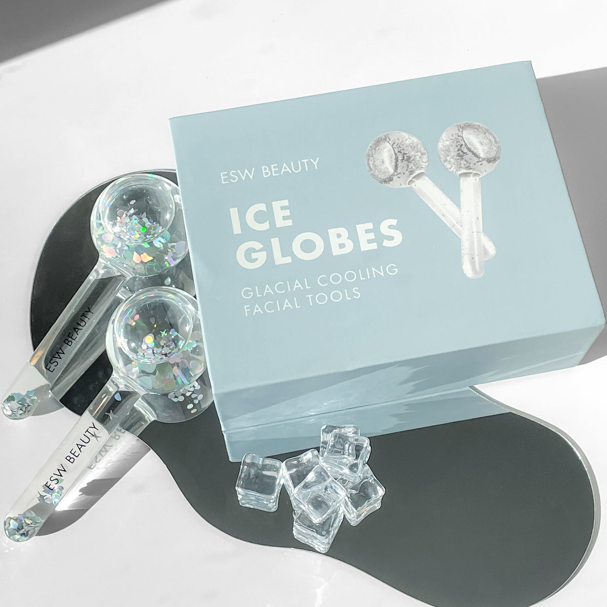 ESW Beauty – Ice Globes Glacial Cooling Facial Tools