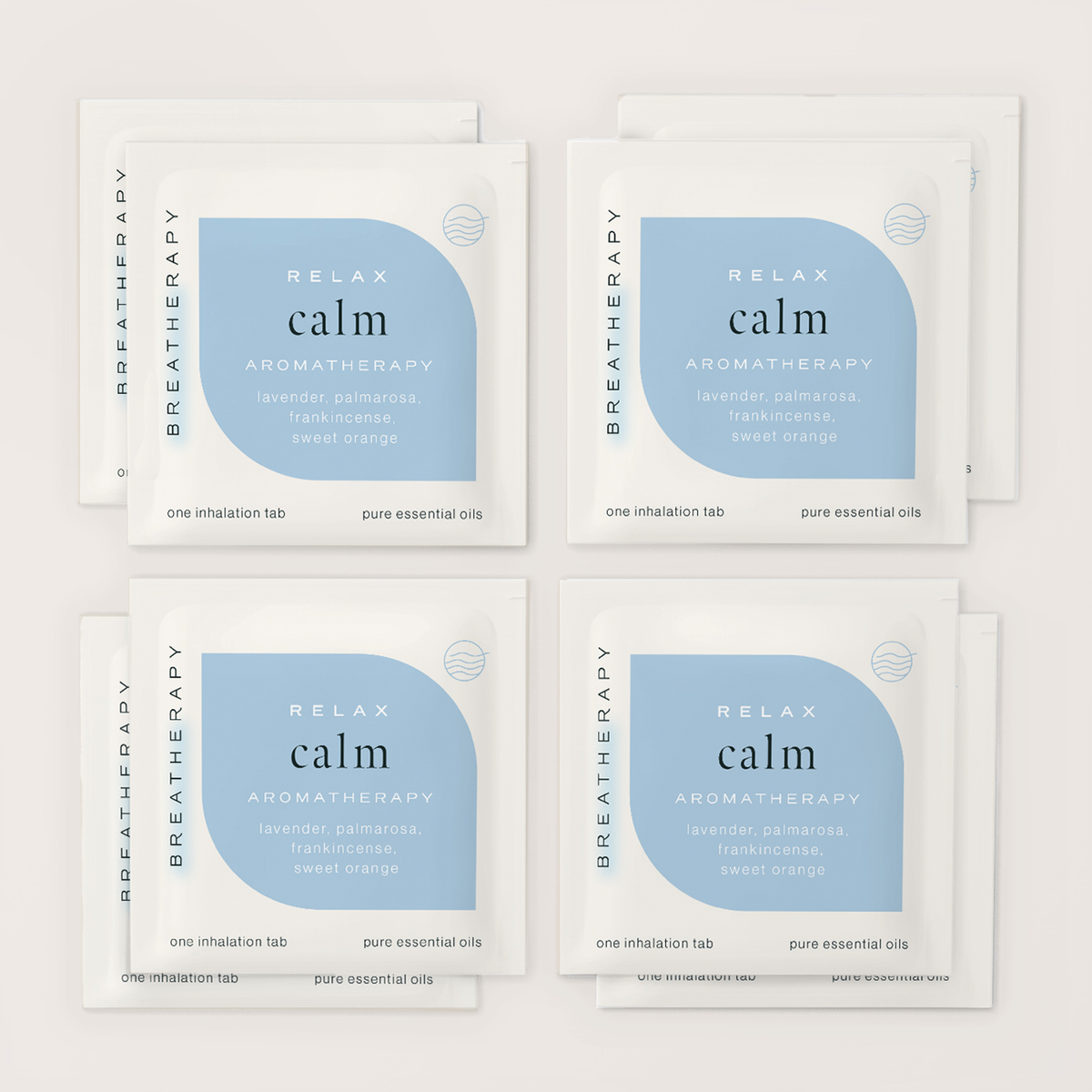 Breatherapy Calm Aroma Patches, eight-count pack