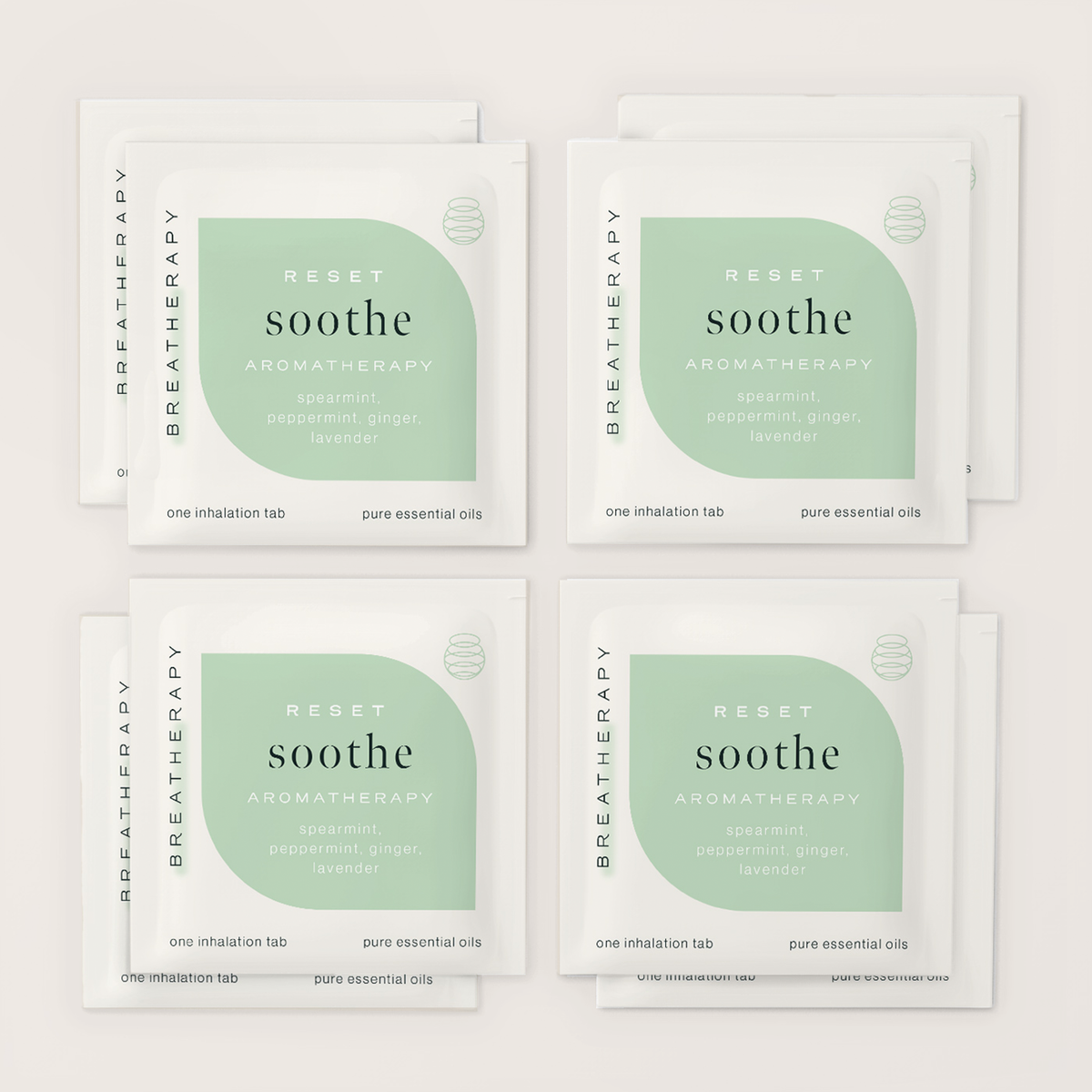Breatherapy Soothe Aroma Patches, eight-count pack