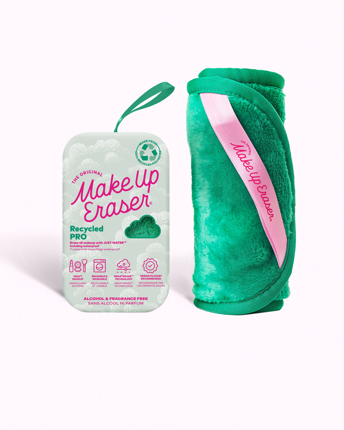 MakeUp Eraser – MakeUp Eraser PRO – 100% Recycled Green