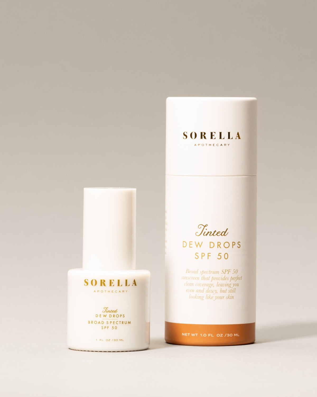 Sorella Apothecary Tinted Dew Drops SPF 50 – Tint 3