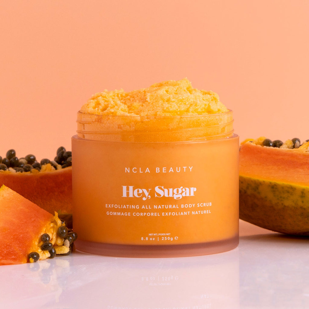 NCLA Hey Sugar Body Scrub – Papaya Vanilla