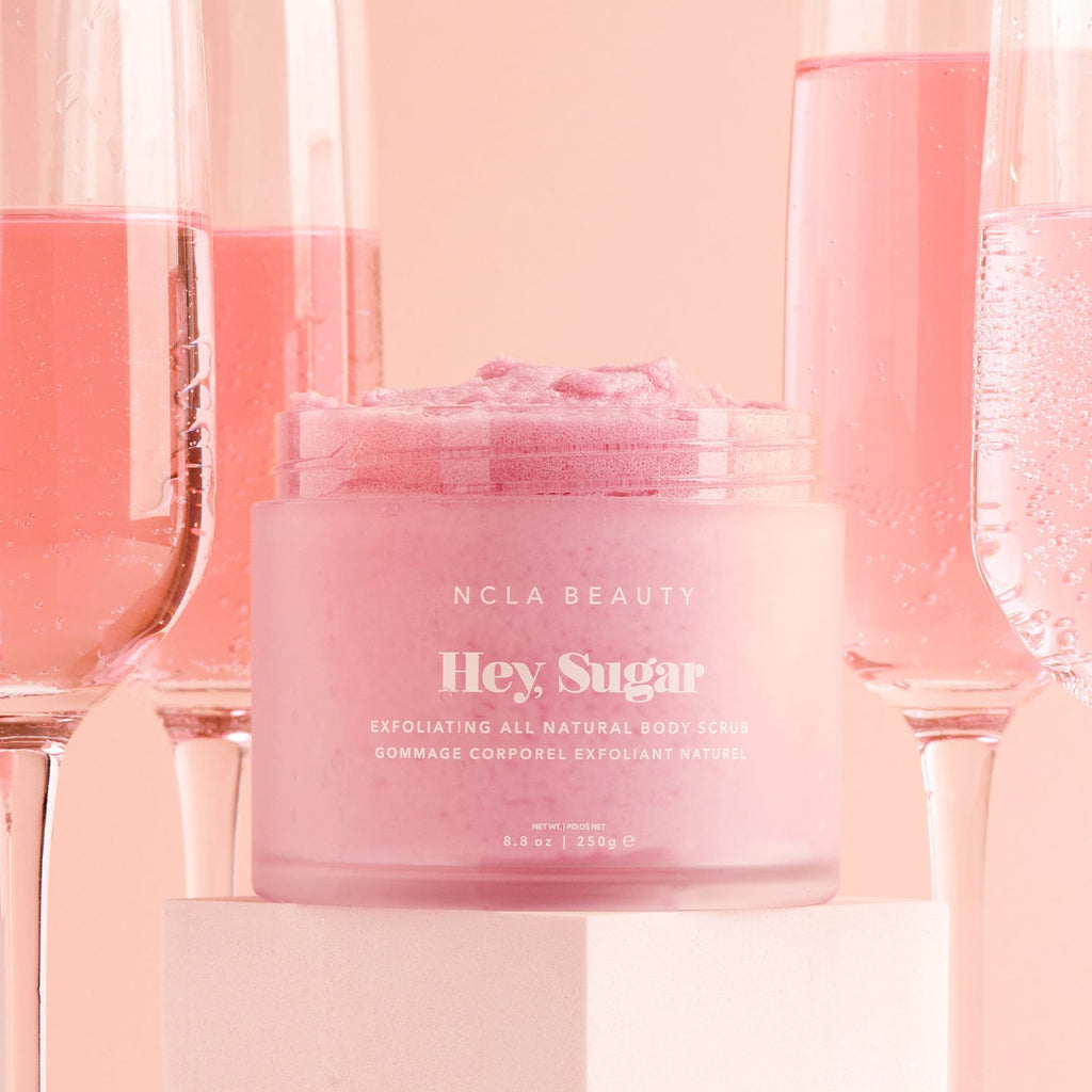NCLA Hey Sugar Body Scrub – Pink Champagne