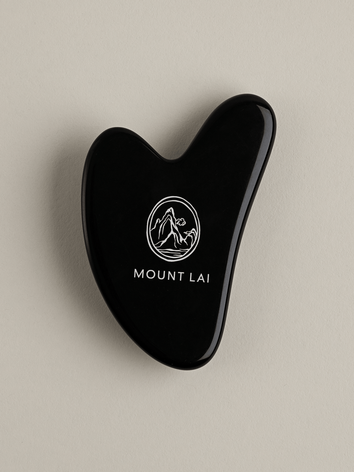 Mount Lai – The Black Obsidian Gua Sha Facial Lifting Tool