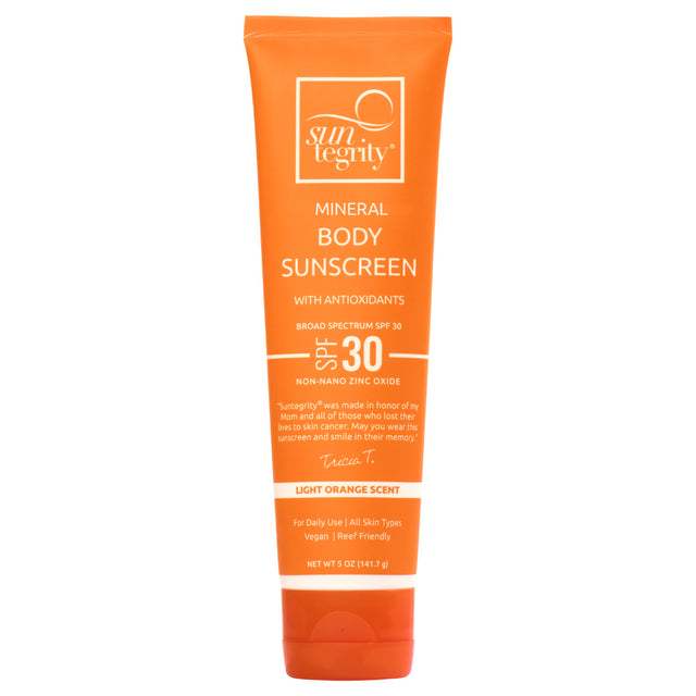 Suntegrity Natural Mineral Sunscreen SPF 30 – 5oz (141.7g)