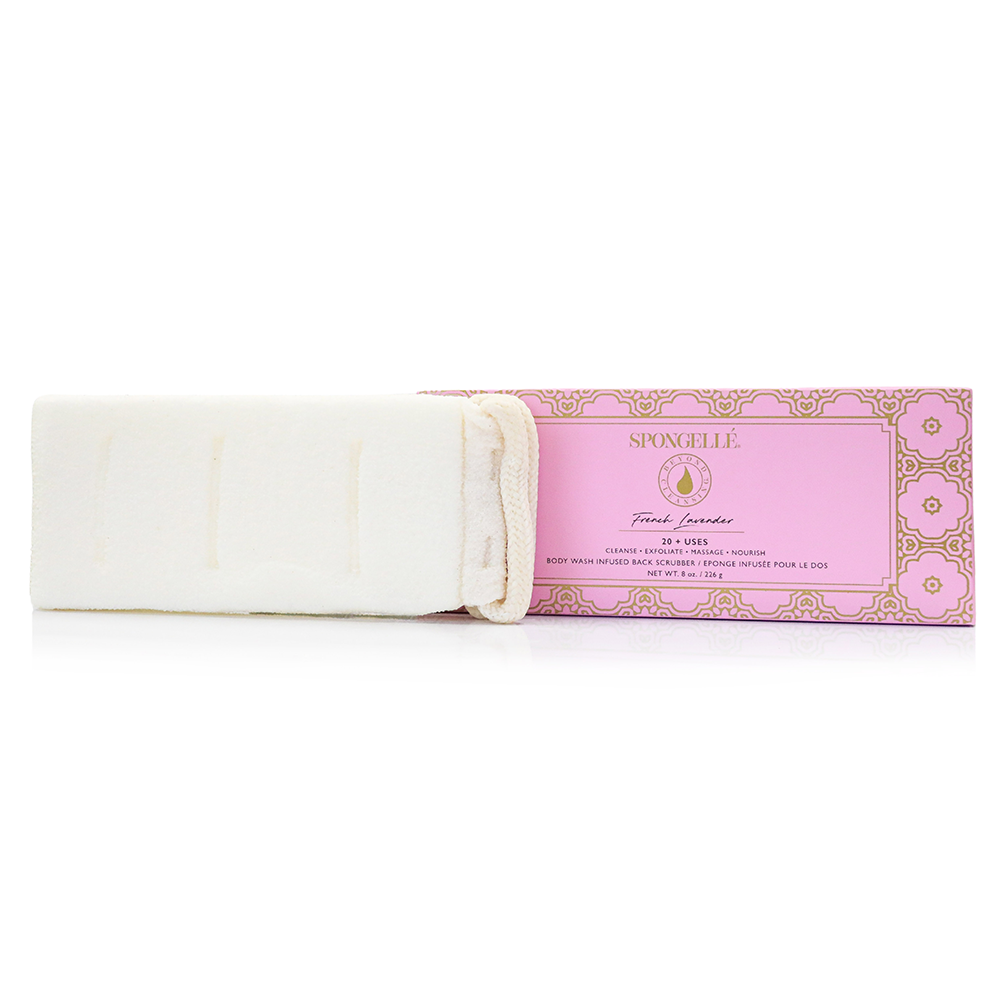 Spongellé Body Wash Infused Back Buffer – Lavender