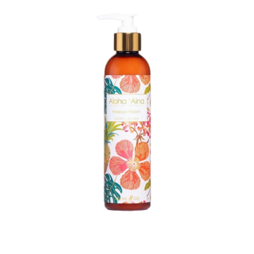 Hawaiian Aromatherapy Body Lotion - Hibiscus Passion 8 oz