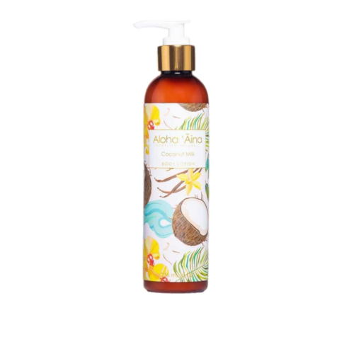 Hawaiian Aromatherapy Body Lotion - Coconut Milk 8 oz