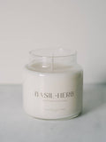 Charleston Candle Co. Basil + Herb 16 oz. soy candle